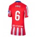 Atletico Madrid Koke #6 Hjemmedrakt Dame 2024-25 Kortermet